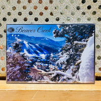 Beaver Creek Magnet - Winter Ski Runs Mountain