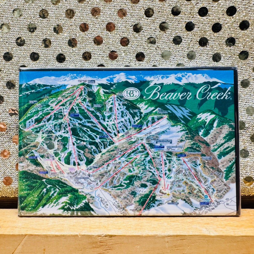 Beaver Creek Magnet - Ski Map