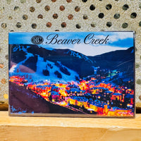 Beaver Creek Magnet - Night Ski Runs Mountain