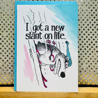 
              Ski Card - New Slant on Life
            