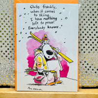
              Ski Card - Quite Frankly
            