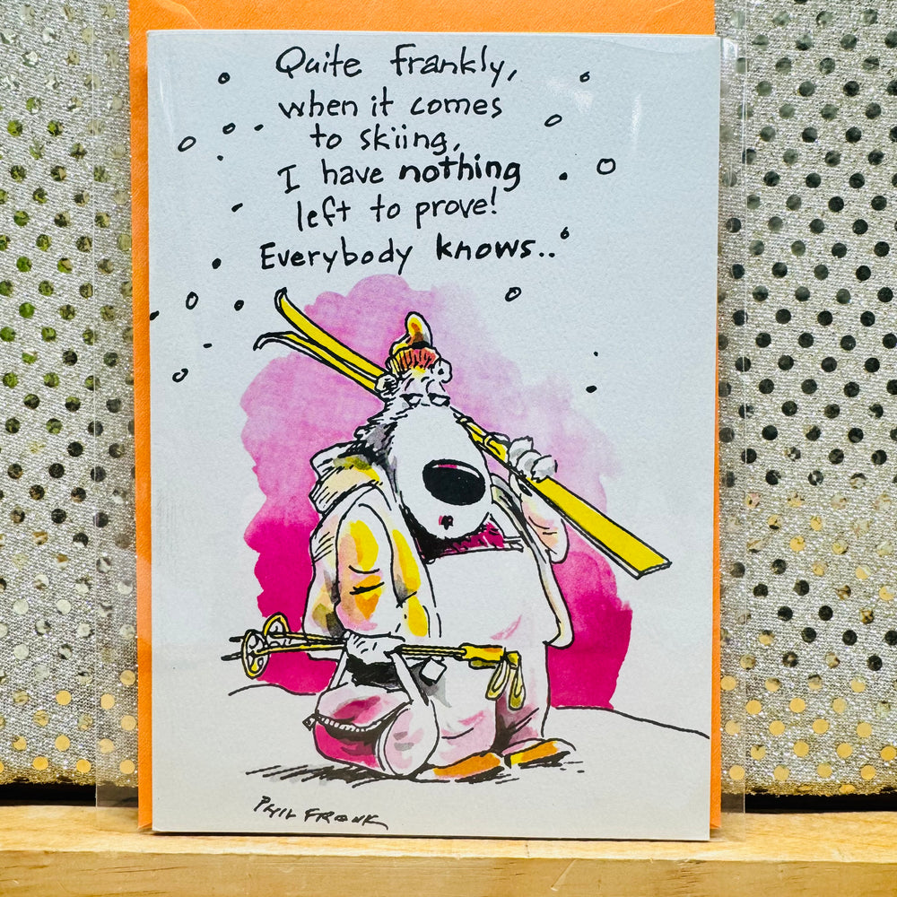 Ski Card - Quite Frankly