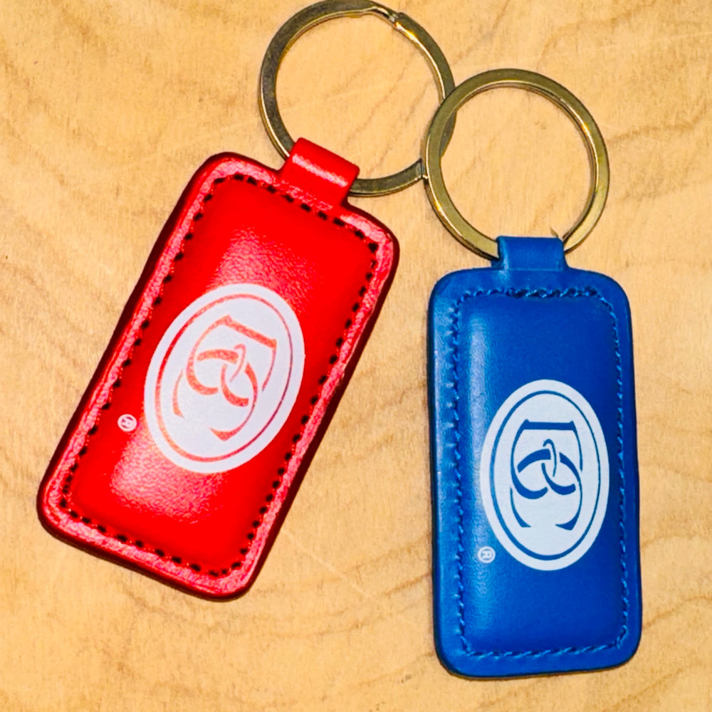 Beaver Creek Faux Leather Keychain
