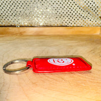
              Beaver Creek Faux Leather Keychain
            