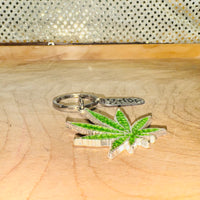 
              Vail Marijuana Leaf Keychain
            