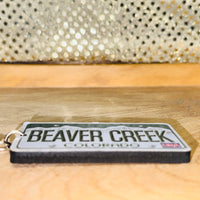 
              Beaver Creek CO License Plate Keychain
            