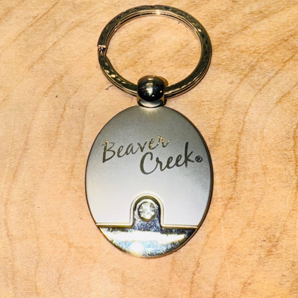 Beaver Creek Gemstone Keychain