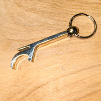 
              I Heart Vail CO Flag Bottle Opener Keychain
            