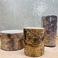 Birch Pillar Candle (3 varieties)