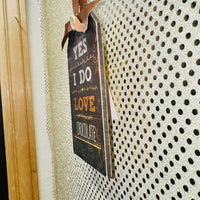 
              Yes I Do Love Chocolate Wood Sign
            