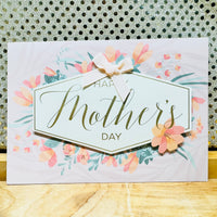 
              Mother's Day Card - Peach Flowers
            