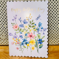 Mother's Day Card - Spring Flowers