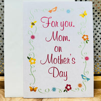 
              Mother's Day Card - For you Mom
            