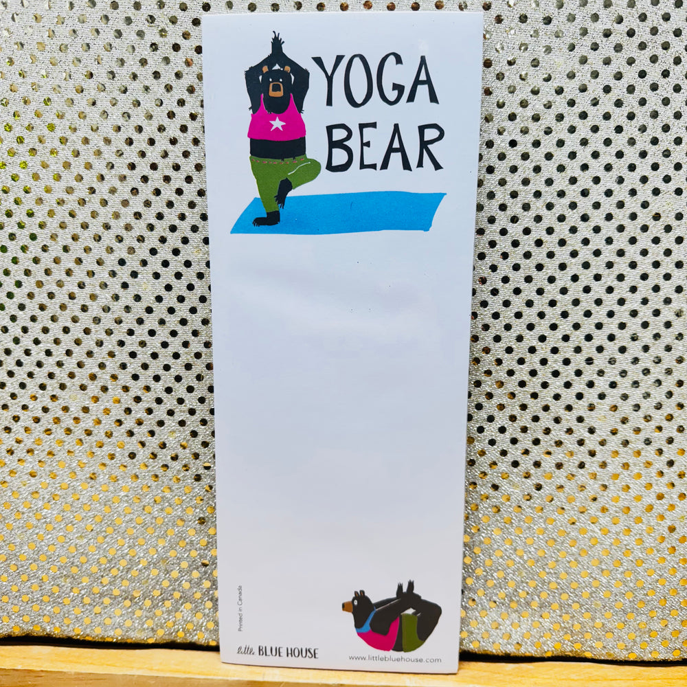 Magnetic List Yoga Bear