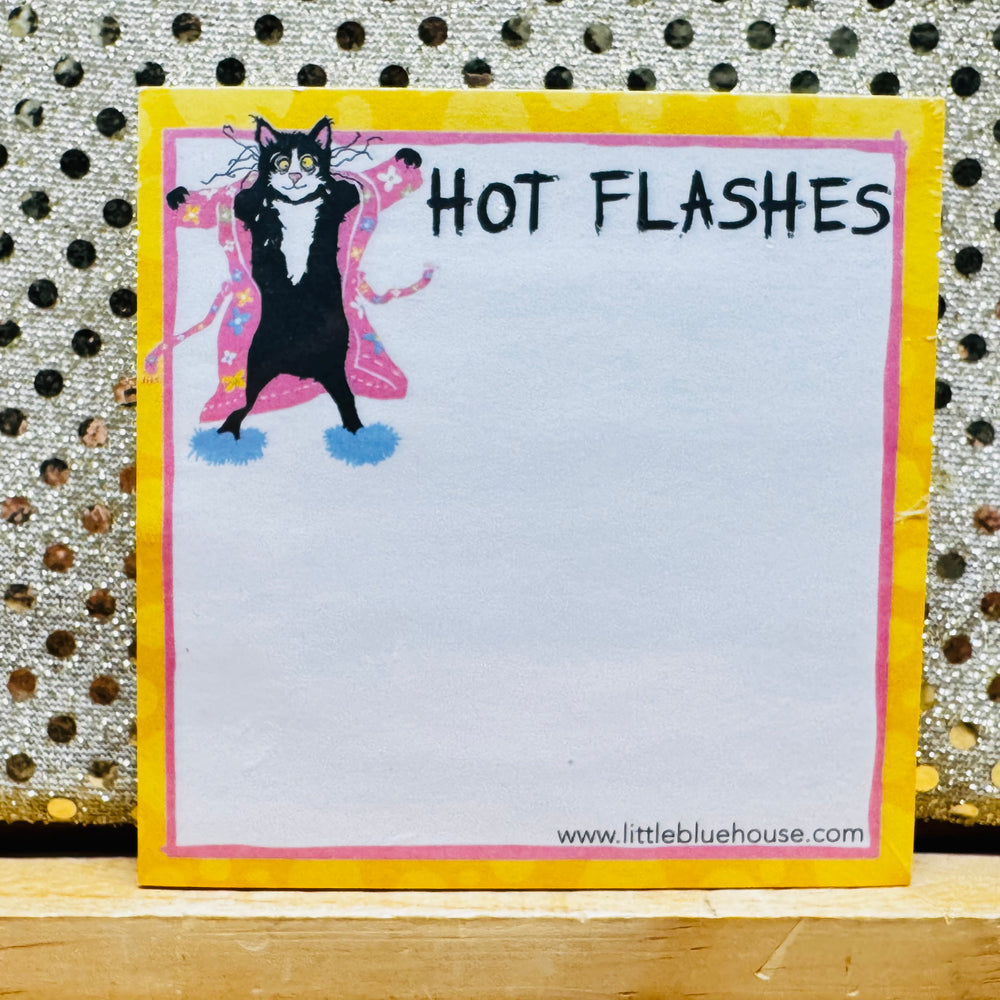 Sticky Note Hot Flashes
