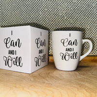 
              I Can and I Will Graduation Mug
            