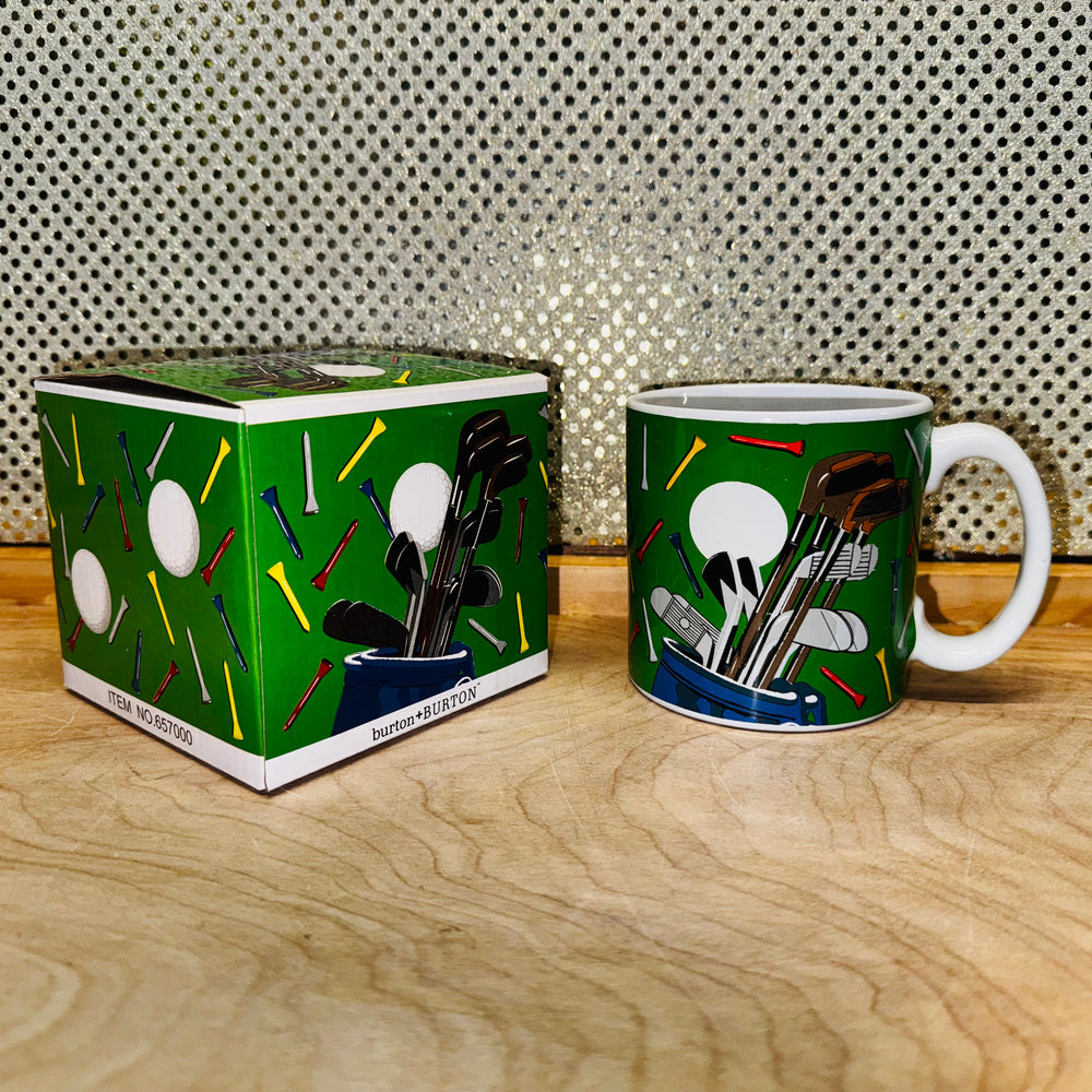 Golf Daze with Clubs Mug