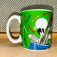 
              Golf Daze with Clubs Mug
            