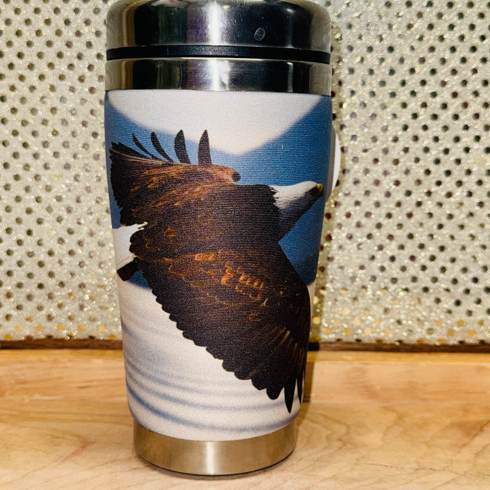 Mugzie Flying Eagle Travel Mug