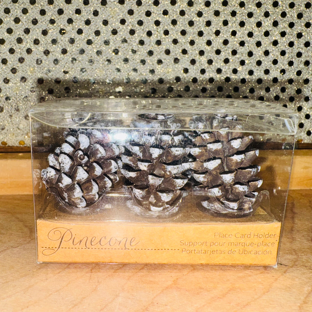 Pine Cone Place Card Holders