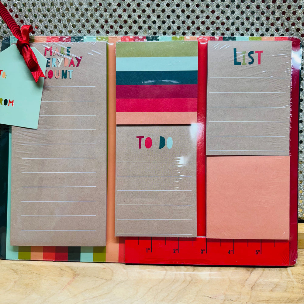 Everyday Note Pads and Planner
