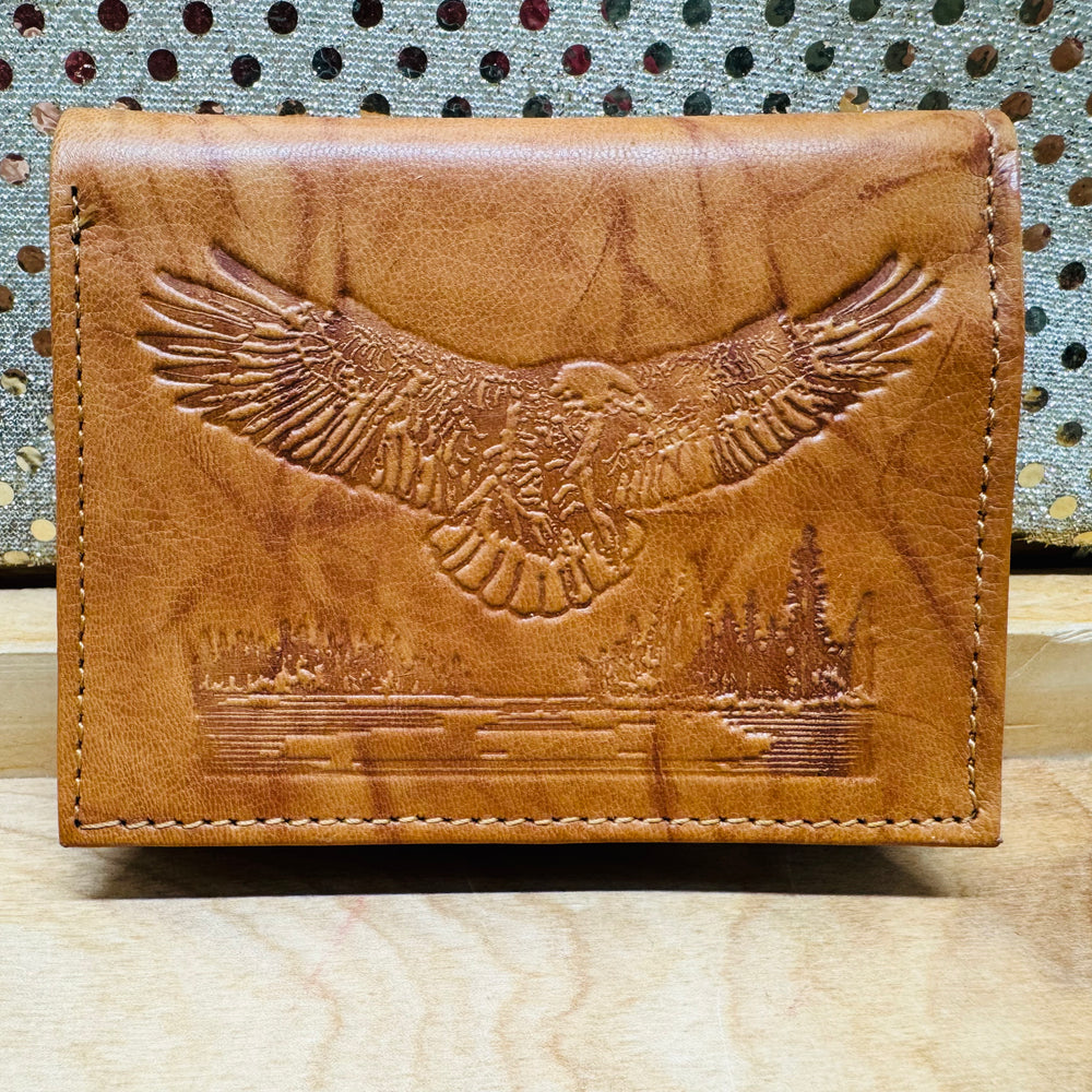 Leather Wallet - Eagle