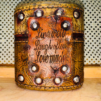 Western Toothbrush Holder