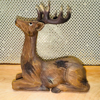 
              Sitting Deer Figurine
            