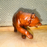 Bear with Extended Paw Figurine