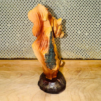 
              Bear Bust Scene Figurine
            