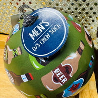 
              Socks in a Ball Ornament - Beer Bottles
            