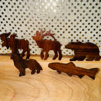 Ironwood Flat Magnet - Animal  (5 Styles)