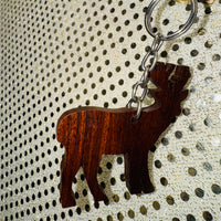 Ironwood Flat Keychain - Animal  (4 Styles)