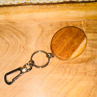 
              Wood Keychain - Bear Paw
            