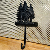 
              Cast Iron Hook - Bear in Trees
            
