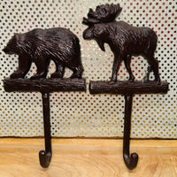 
              Cast Iron Hook - Bear or Moose
            