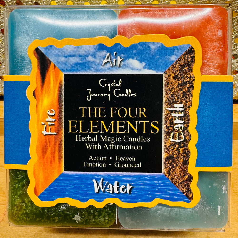 Crystal Journey Candles - 4 Elements