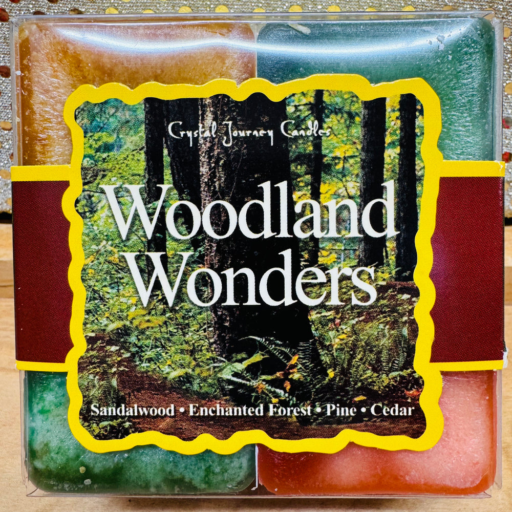 Crystal Journey Candles - Woodland Wonders