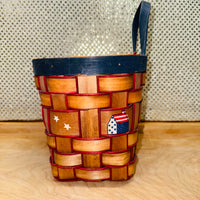 
              4th of July Chipwood Basket
            