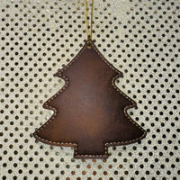 Faux Brown Leather Tree