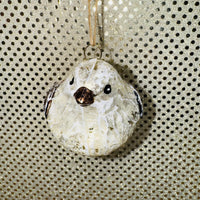 
              Glitter Birch-look Bird Ornament
            