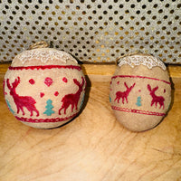 
              Victorian Deer Ornament (2 Styles)
            