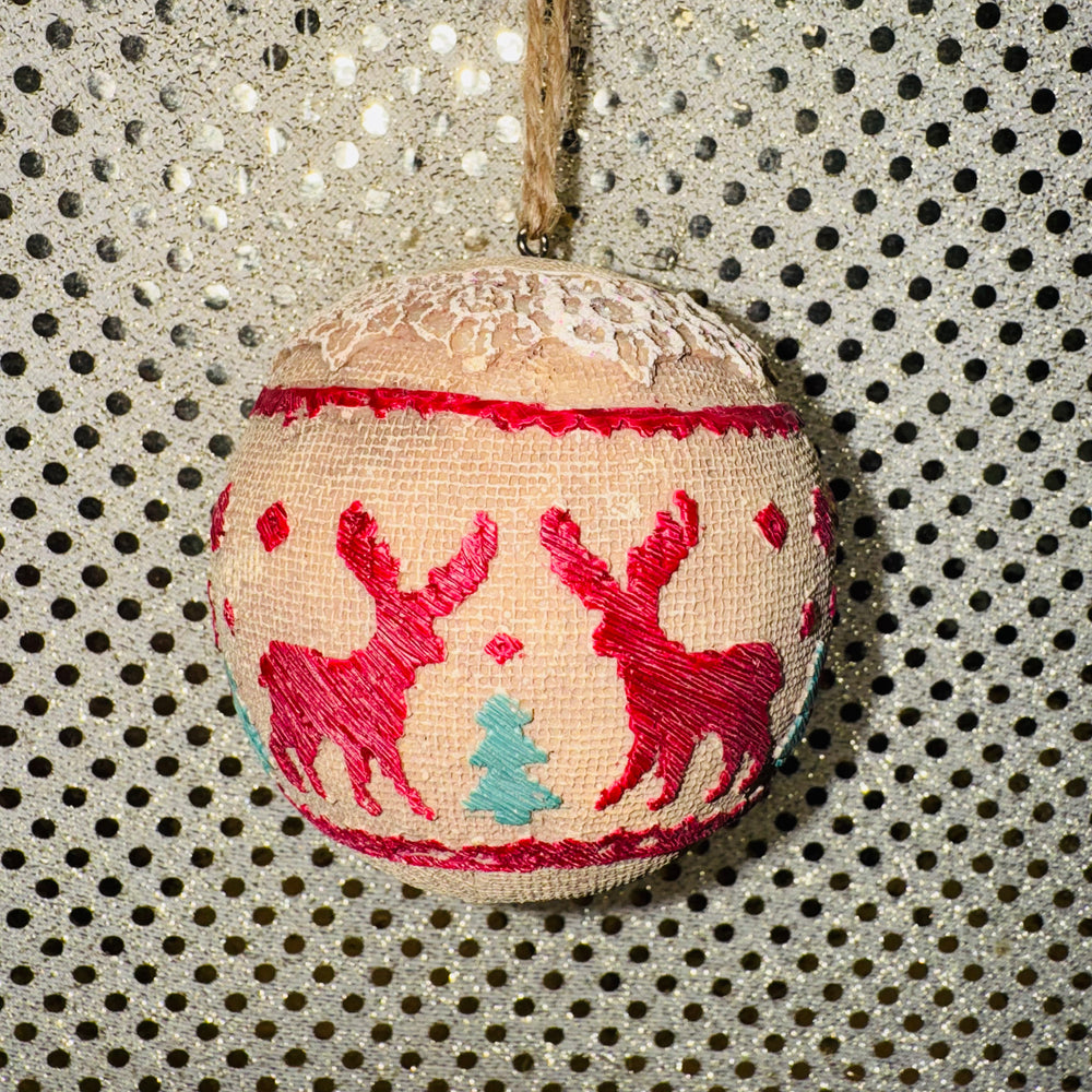Victorian Deer Ornament (2 Styles)