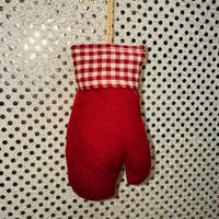 Snowflake Mitten Ornament