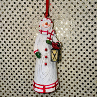 
              Tall Snowman Ornament (2 Styles)
            