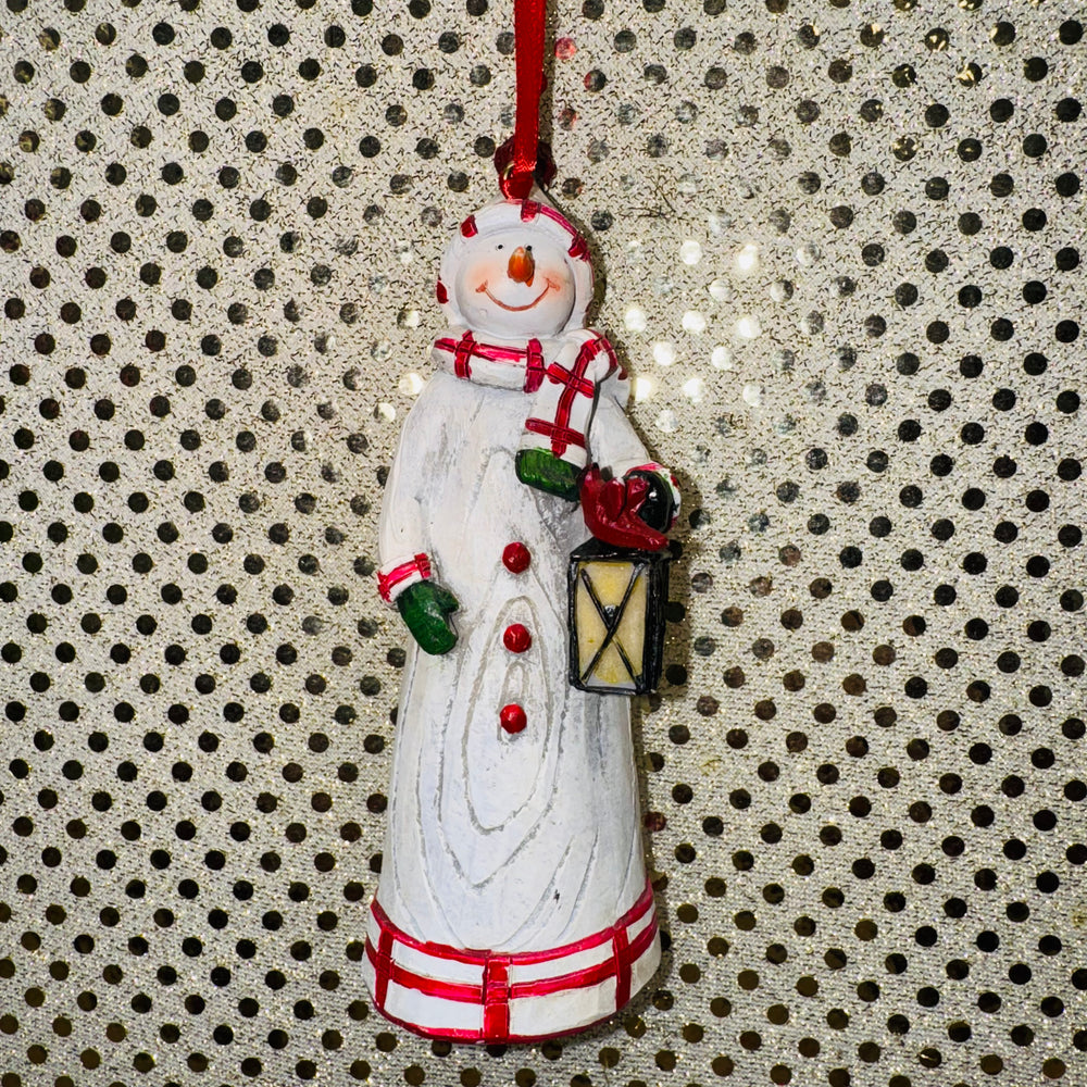 Tall Snowman Ornament (2 Styles)