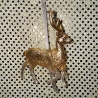 
              Glittered Dancing Deer Ornament
            