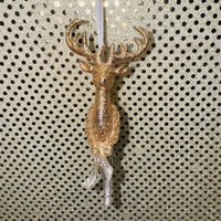 
              Glittered Dancing Deer Ornament
            