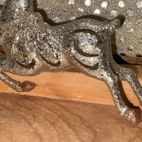 
              Glittered Dancing Deer Ornament
            
