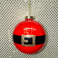 
              Santa Stop Here Ball Ornament
            